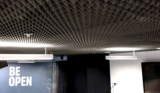 akustik bondex sünger tavan ses yalıtımı