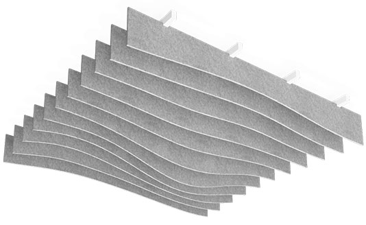 akustik keçe baffle tavan paneli üreticisi