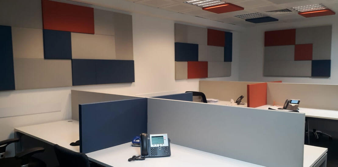 akustik ofis panelleri kumaş panel