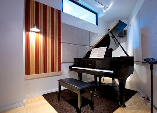 piyano odası akustik panel kaplama