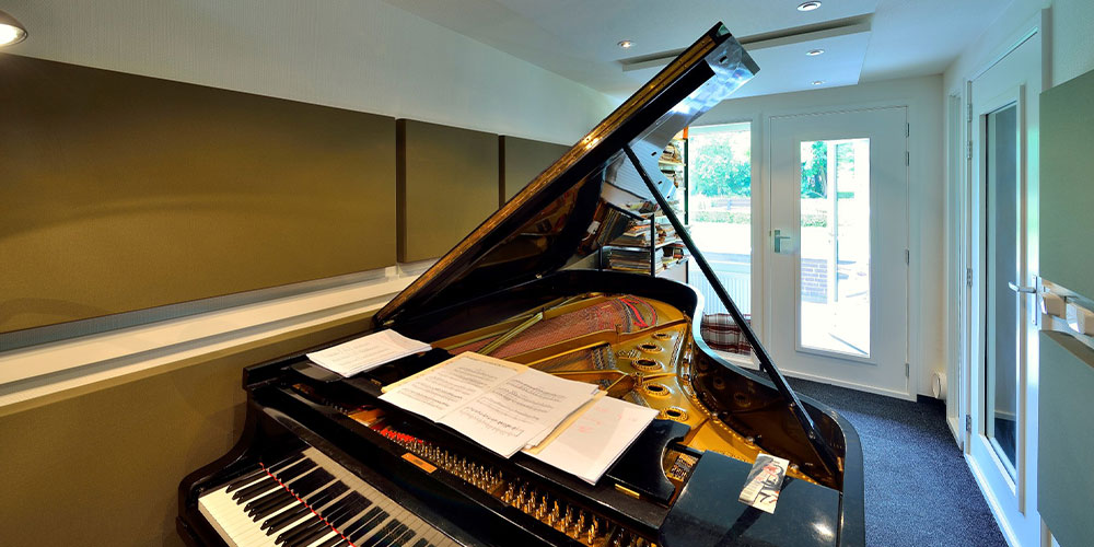 piyano odası akustik ses izolasyonu